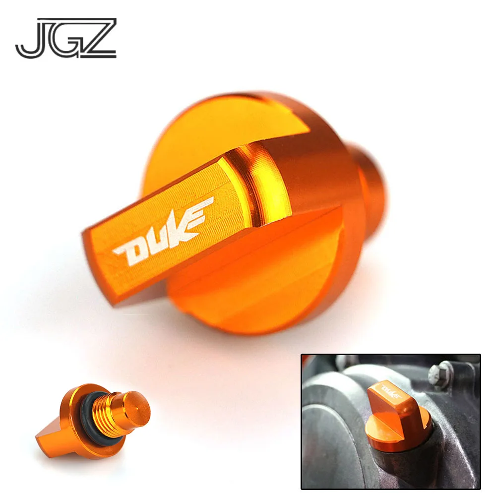 

Orange Motorcycle CNC Aluminum Engine Magnetic Oil Drain Plug Cap for KTM DUKE 390 2013 - 2016 2017 2018 125 200 250 2017 2018
