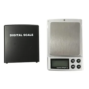 

2000gx0.1g Holiday Sale Pocket Electronic Digital Jewelry Scale Weighing Kitchen Scales Grams Balance LCD Display