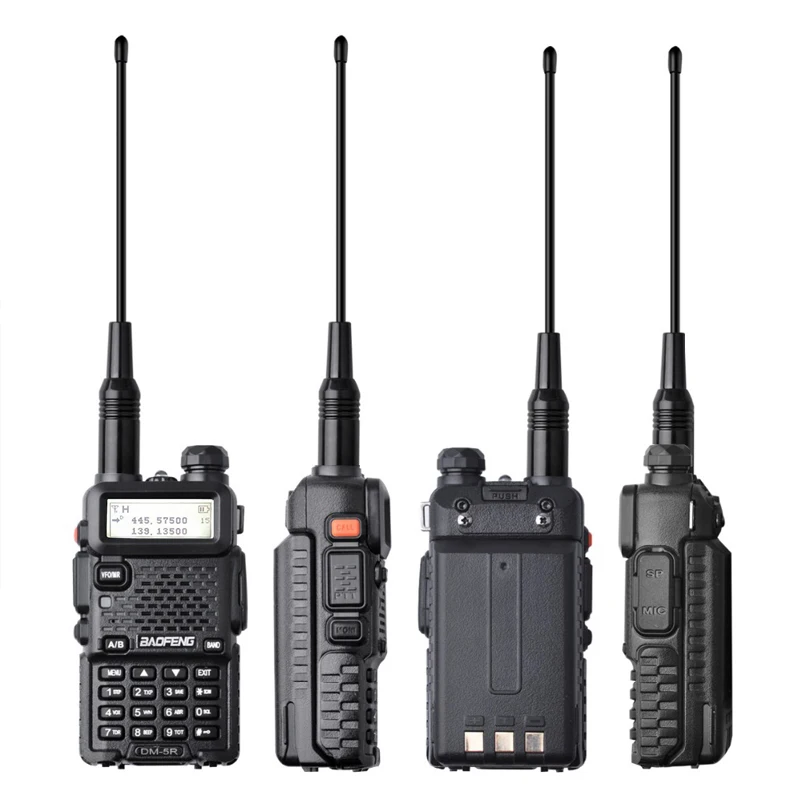 Baofeng DM-5R DSP портативная рация Двухдиапазонная DMR UV5R цифровое радио 128CH VOX фонарик Портативный радиоприемник 2000mAh двухстороннее радио