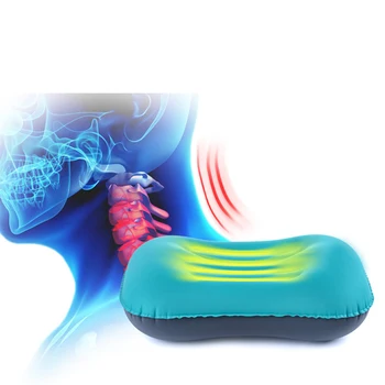 

Mini Travel Pillow Ultralight Portable Air Inflatable Almohadas Outdoor Camping Travel Soft Pillow Comfortable