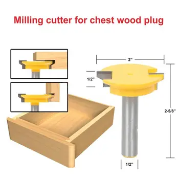 

1/2*2(50.8mm) milling cutter for drawer wood plug wood Milling Cutter