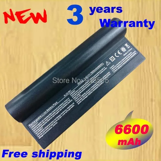 

For ASUS Eee PC 901 battery Eee PC 904 Eee PC 1000H AL23-901 AL22-901 laptop battery