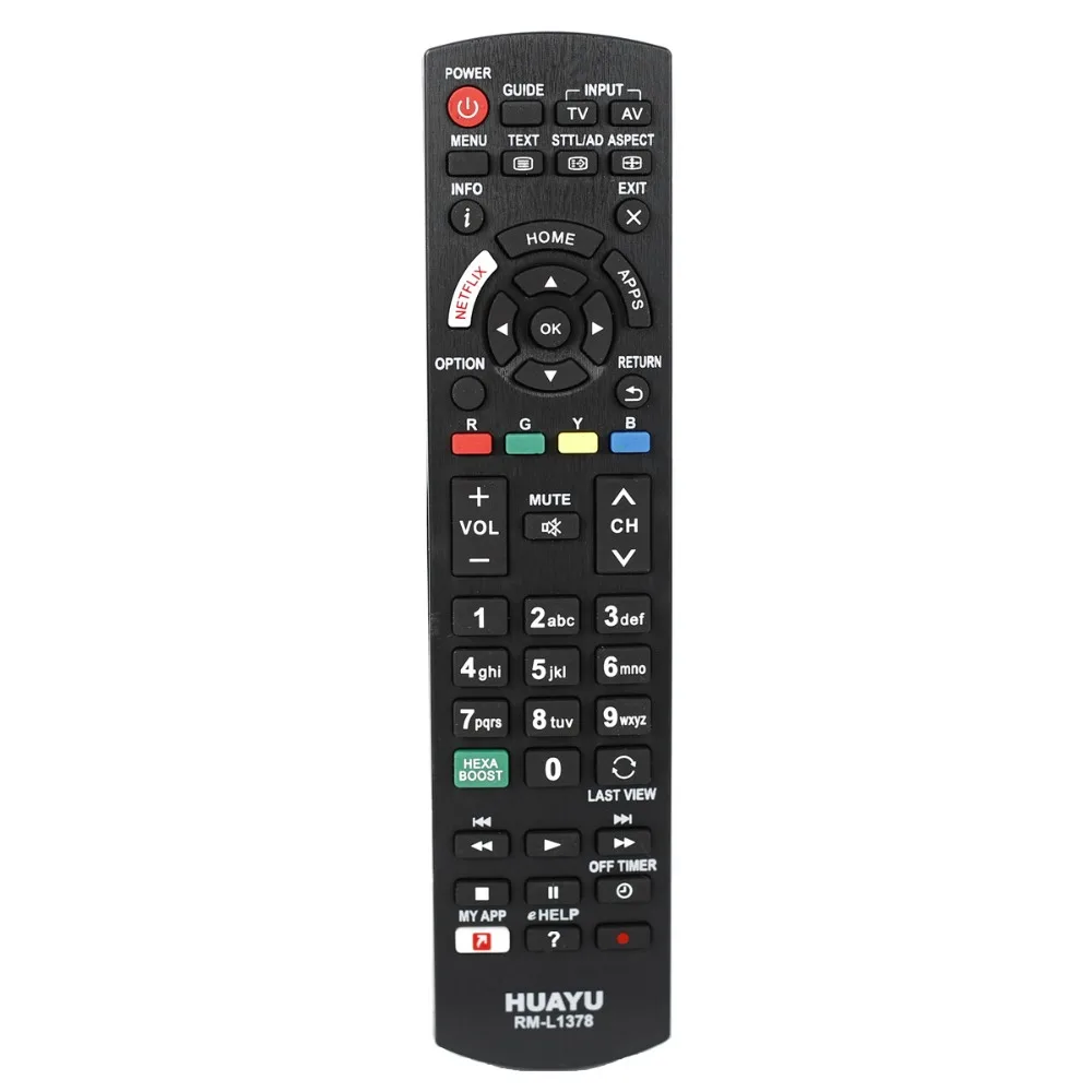 remote control suitable UNIVERSAL panasonic TV RM L1378 with NETFLIX MY