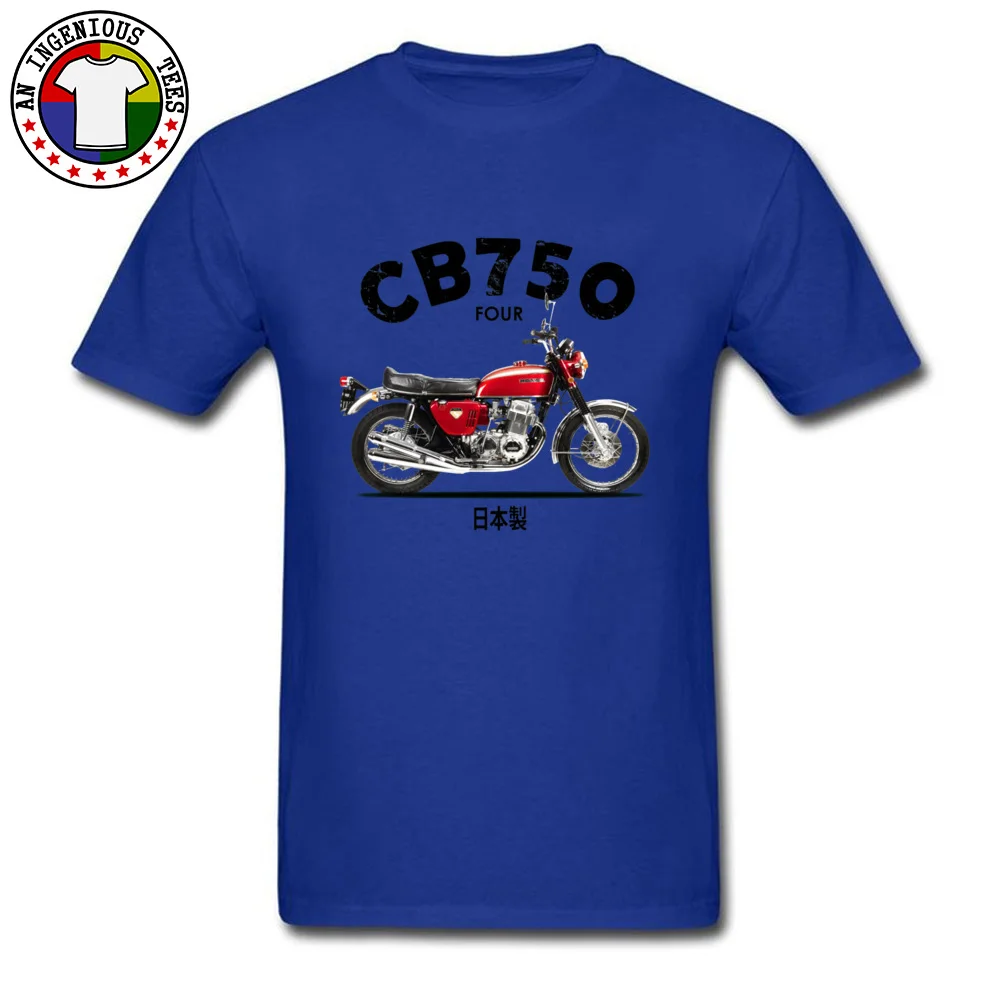 Винтажные мотоциклетные CB750 1970 дизайнерские новые футболки японский мотоцикл