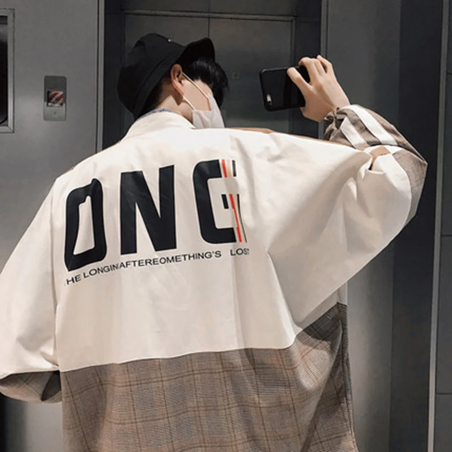 Autumn Bomber Jacket Men Casual Cotton 2018 Windbreaker Japanese Streetwear Baseball Jacket Hip Hop Steampunk Mens Jackets 50Na1 Autumn Bomber Jacket Men Casual Cotton 2018 Windbreaker Japanese Streetwear Baseball Jacket Hip Hop Steampunk Mens Jackets 50Na1