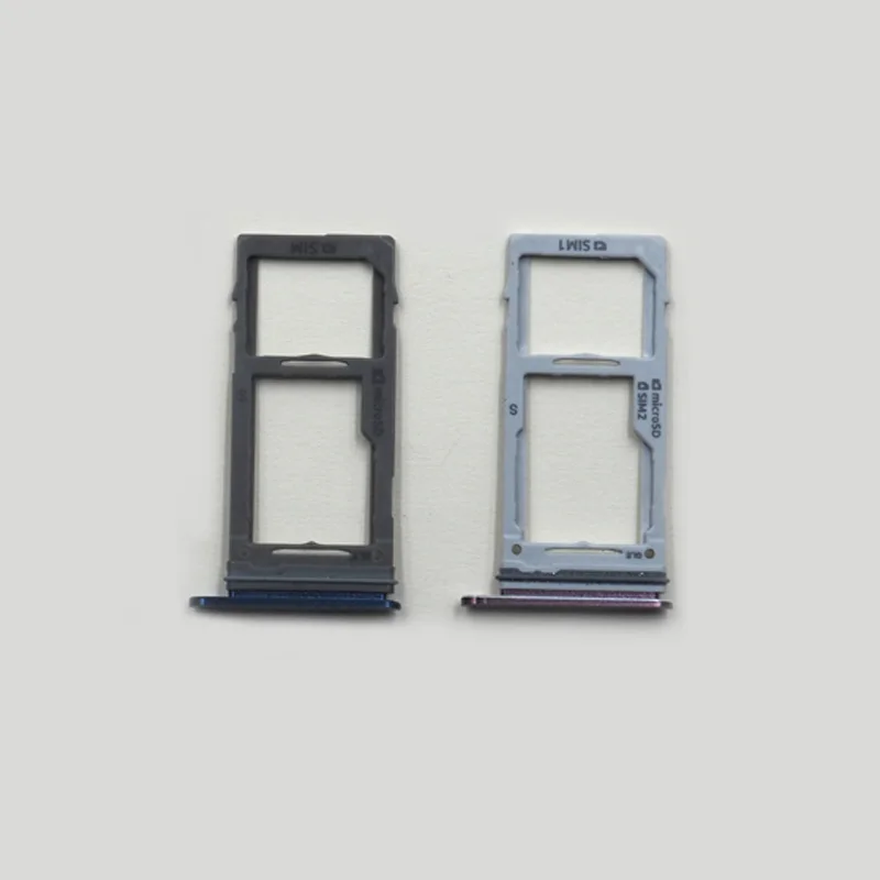 10pcs/lot High quality sim tray For Samsung Galaxy S9 G960 G960F plus G965 G965F Single Dual Sim Card Tray Holder | Мобильные