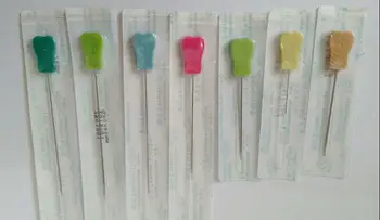 

Acukni disposable sterile acupuncture needles Plastic handle ultrafine needles acupuncture massage beauty needle