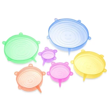 

Silicone Stretch Lids - Ultimate Instalids Silcone Lids And Food Covers Huggers Container Silcone Lids Reusable Durable Good E