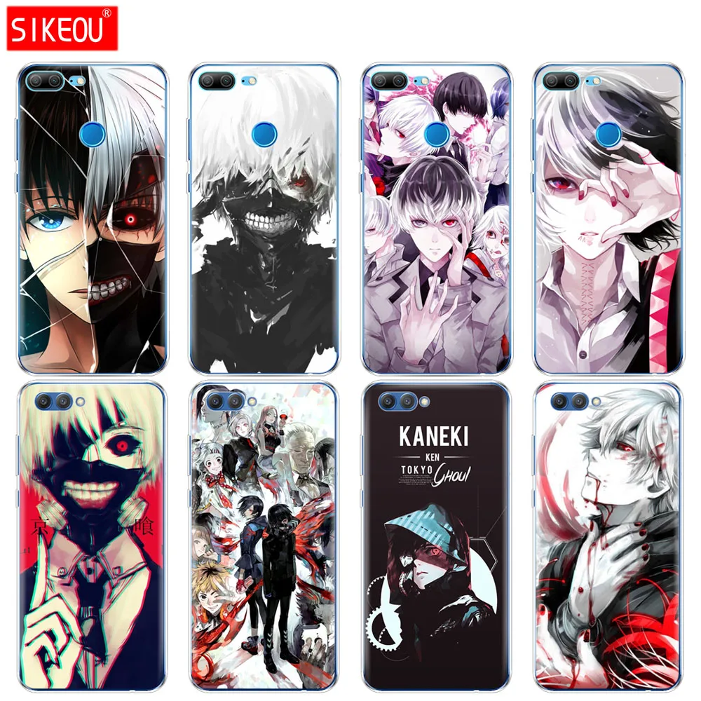 

Silicone Cover phone Case for Huawei Honor 10 V10 3c 4C 5c 5x 4A 6A 6C pro 6X 7X 6 7 8 9 LITE Tokyo Ghoul anime kaneki ken