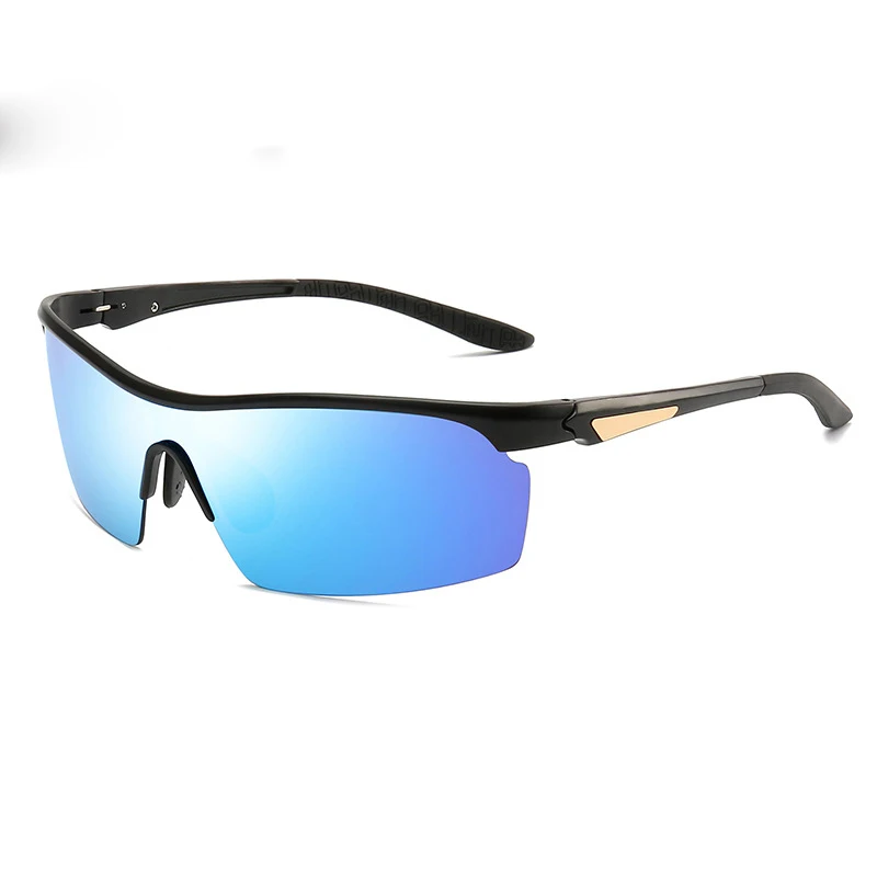 HD106 алюминиевая оправа магния солнцезащитные очки мужские Поляризованные Солнцезащитные очки женские солнцезащитные велоочки gafas de sol с чехлом