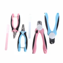 1PC Pet Dog Cat Nail Clippers Grooming Clipper Professional Stainless Steel Nail Safety Guard File Pet Supplies C42
