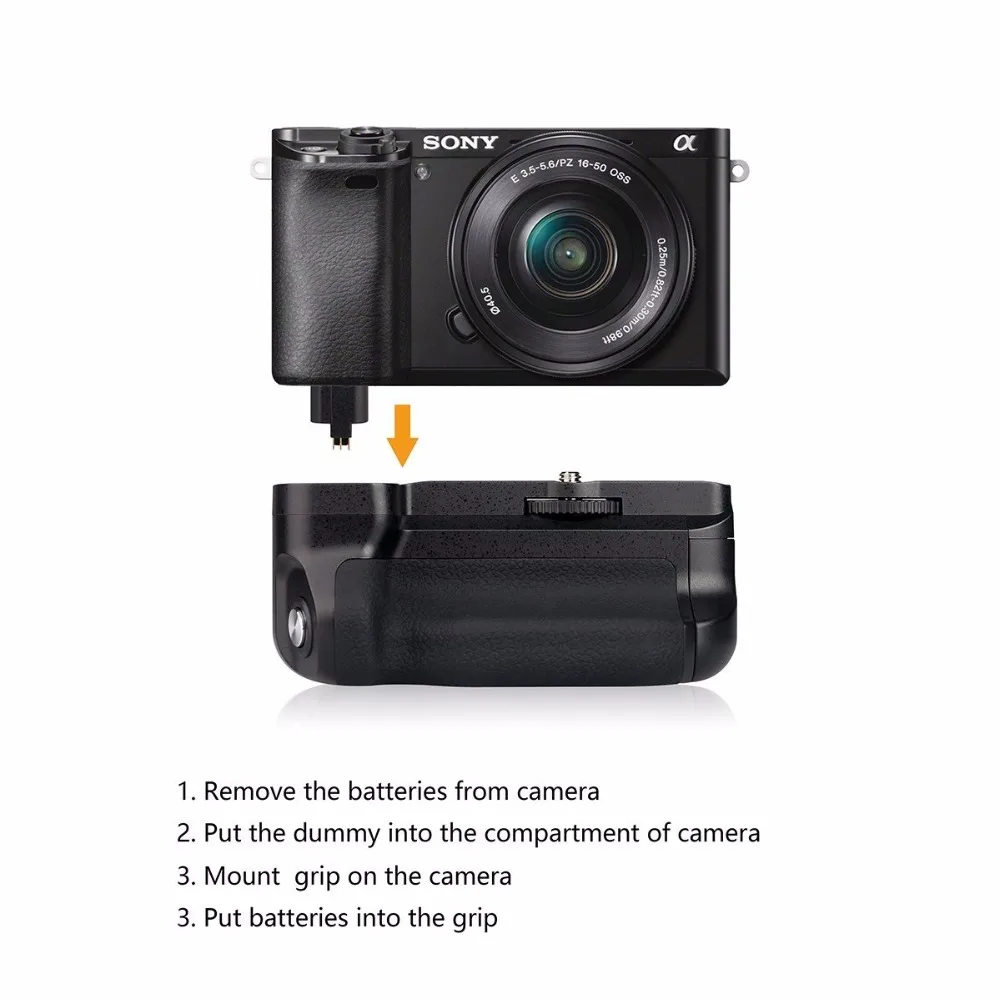 Meike MK-A6300 PRO Built-in 2.4GHZ Remote