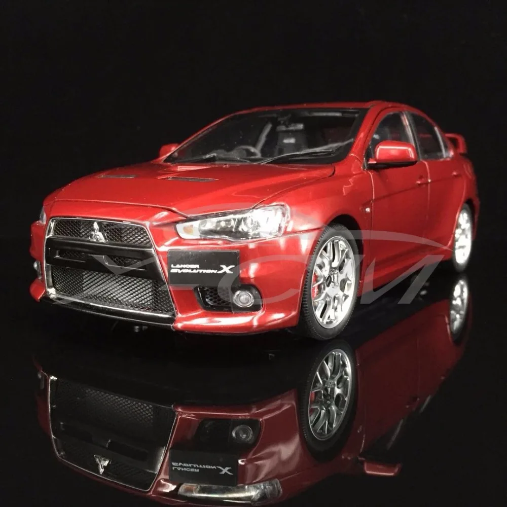 Buy Diecast Car Model Lancer Evolution X EVO X RHD BBS