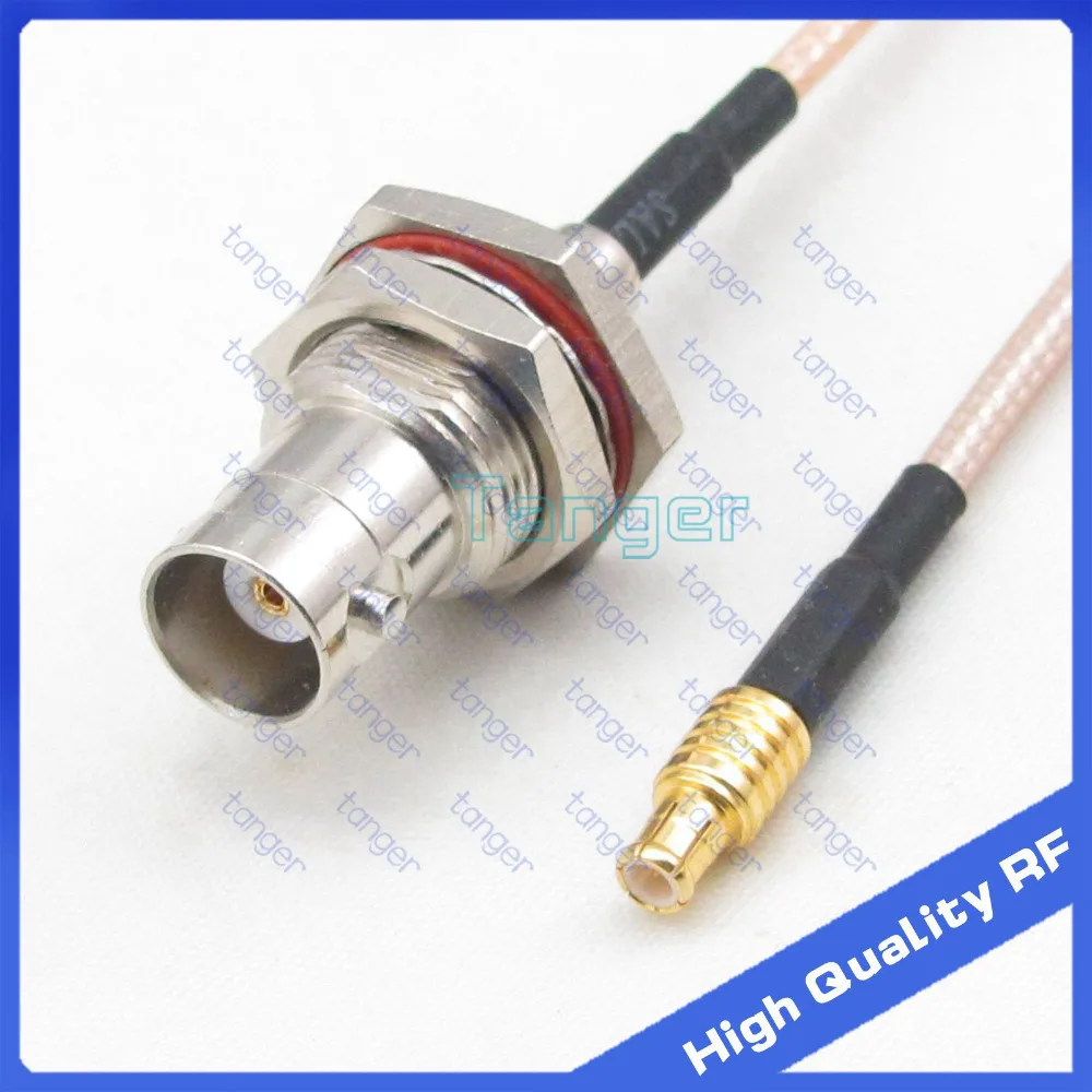 

MCX male plug to BNC female Jack front with nut with RG316 8inch 20cm RF Coaxial Pigtail Jumper Low Loss cable High Quality