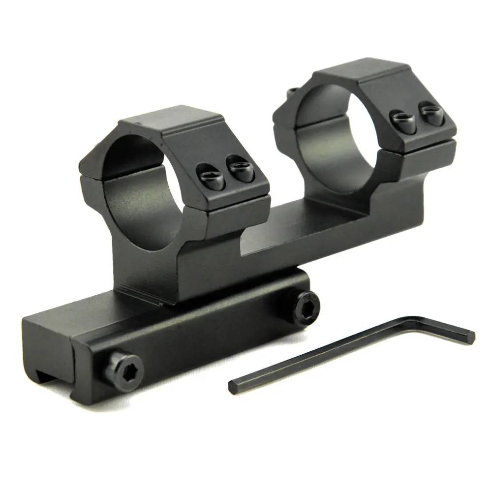 1" /25.4mm Dual Ring Extended Dovetail Integrated Scope Mountmount