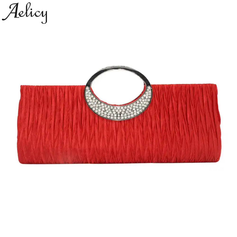 Aelicy أكياس Crossbody للنساء الأزياء حجر الراين مصمم حقائب عالية الجودة مساء حزب حقيبة صغيرة الزفاف حافظة نقود