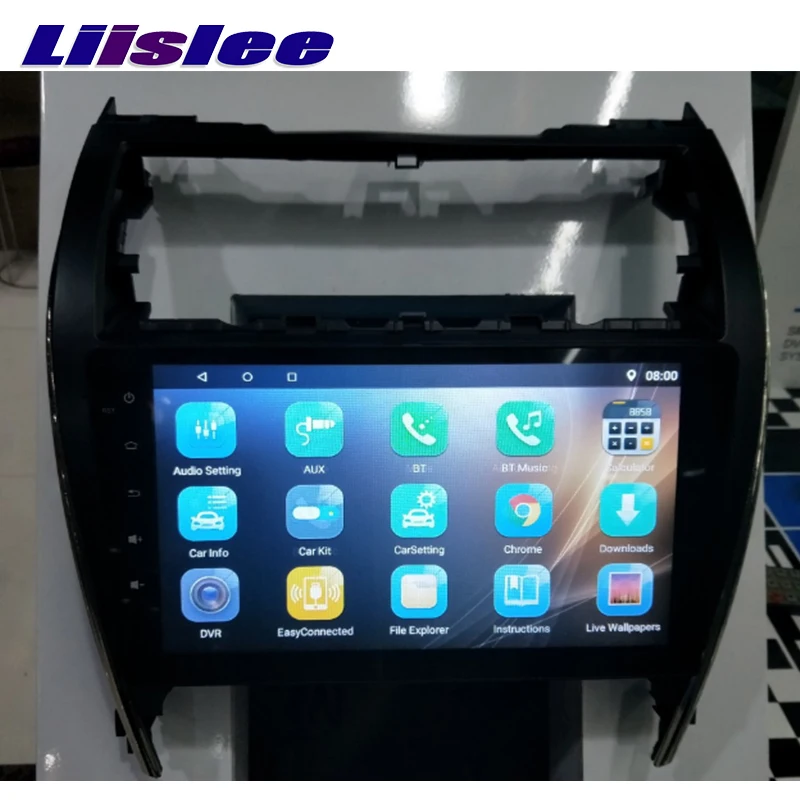 LiisLee Car Multimedia GPS Audio Radio Stereo For TOYOTA Camry XV50 2011~2017 For USA Model Original Style Navigation NAVI (3)