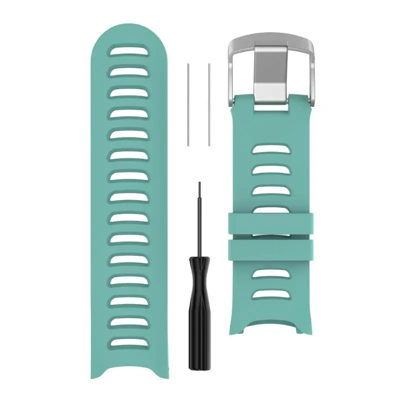  New Replacement Watch Band For Garmin Forerunner 610 Smart Watch Strap Rubber Watchband Black High  - 32956837030