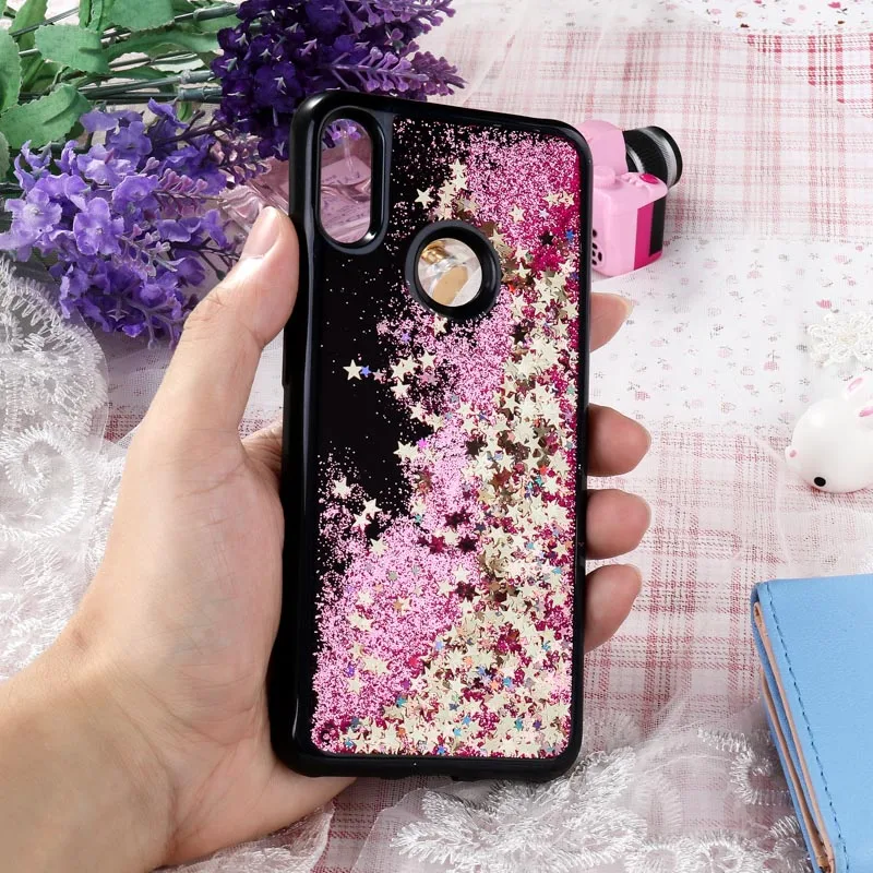 

Huawei Honor 10 Lite Case Cover Black Liquid Case For Honor 8A 8C 8X 5C 5X 6X 7X Play 7 Lite View 10 20 V10 V20 Bumper Fundas