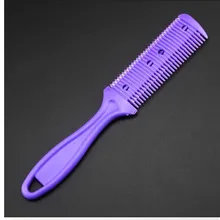 Бритва ручной из нержавеющей стали Портативный старомодный персональный уход инструменты двухсторонний нож расческа из нержавеющей стали лезвие opper