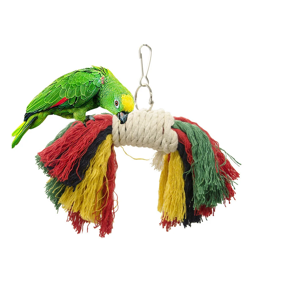 Small Bird Toys For Parrot Stand Conure Cage Accessories And Budgie
