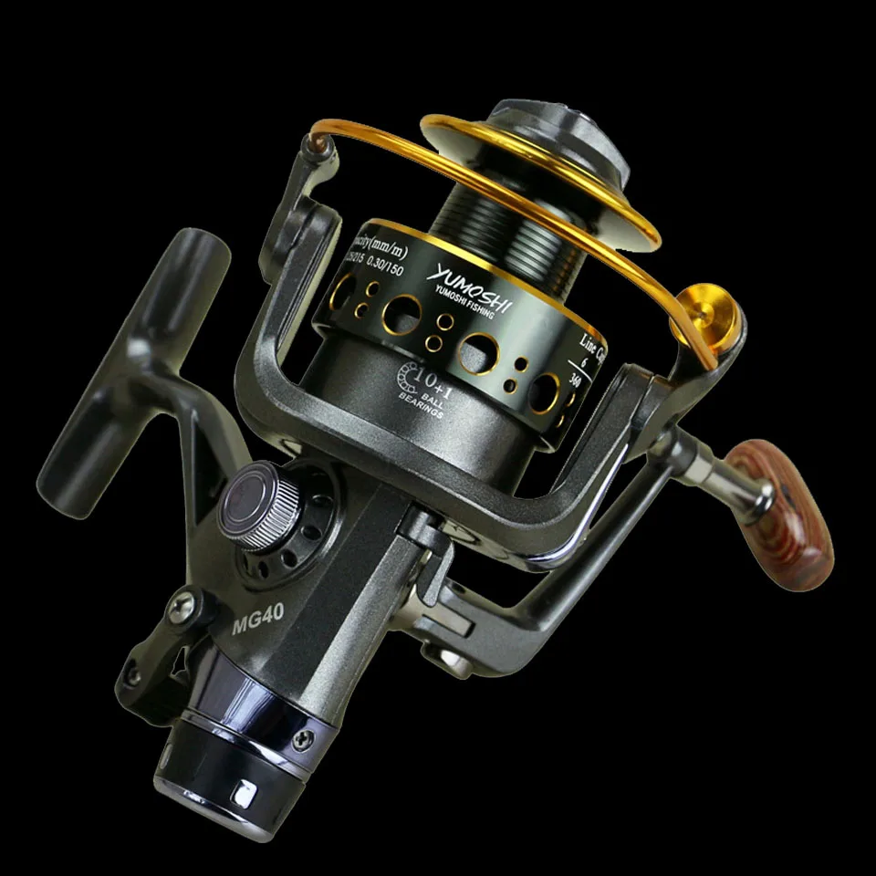 WALK FISH новая Рыболовная катушка с двойным тормозом суперпрочная для ловли карпа