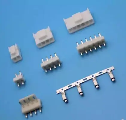 

The VH 3.96 mm spacing PCB electronic connector Plug-in plastic shell + needle holder + terminal Curved needle 1 set of