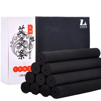 

4 boxes 48 pcs 10 years smokeless pure wormwood moxibustion massage moxa rod moxa bar