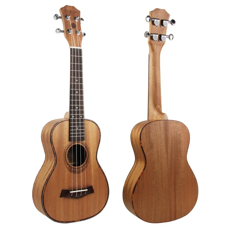 FLEOR Mahogany Ukulele Concert 23 Professional Hawaii Hawaiian Small