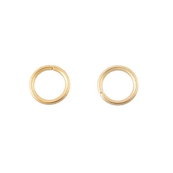 

LASPERAL 30PCs Stainless Steel Gold Plated Open Spilt Jump Rings DIY Accessories For Jewelry High Quality Handmade Craft 4/5/6mm