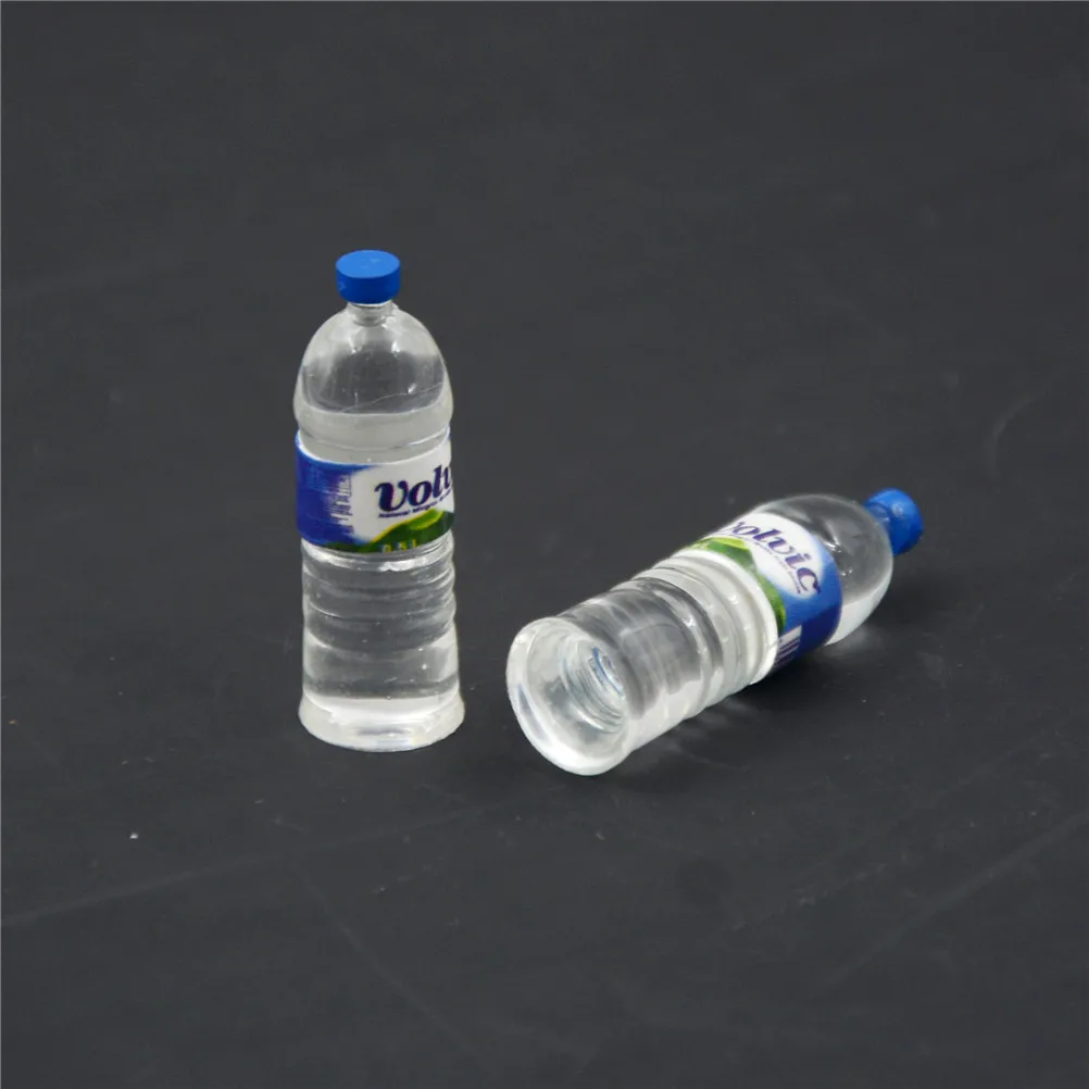 

1:12 Miniature Toy Doll Food Kitchen Mini Mineral Water Bottles Dollhouse Living Room Accessories Kids Gift Pretend Play Toys