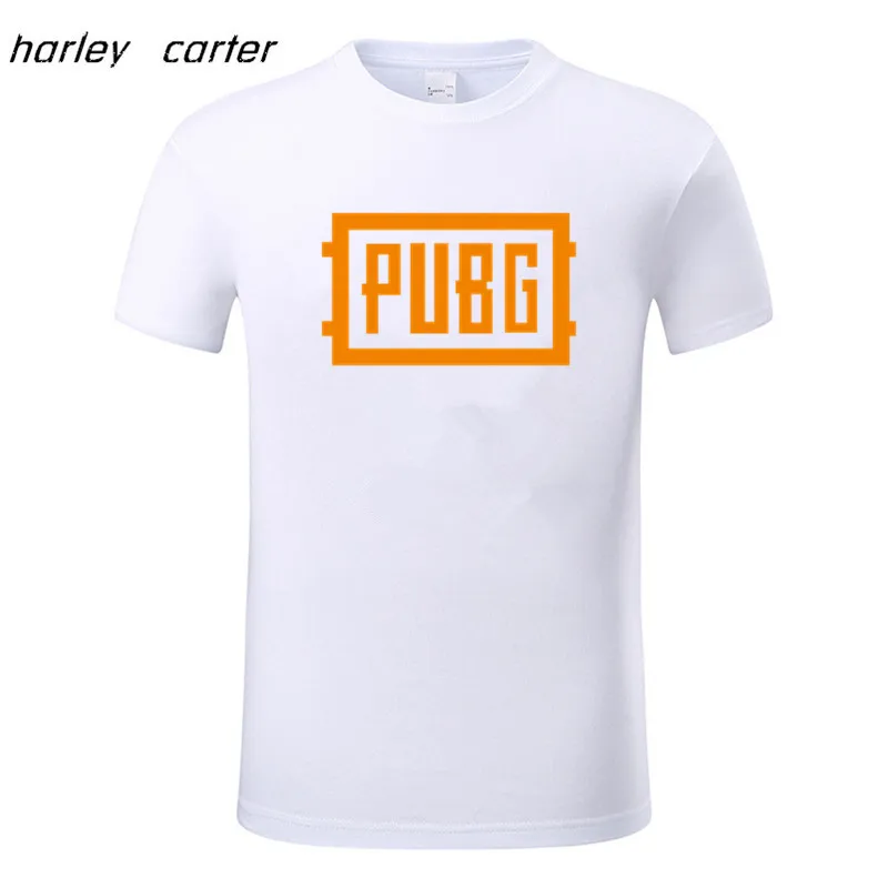 Los hombres jugador desconocido de los campos de batalla T camisa PUBG ganador, ganador, cena de pollo juego T camisas marca Camiseta de GMT068