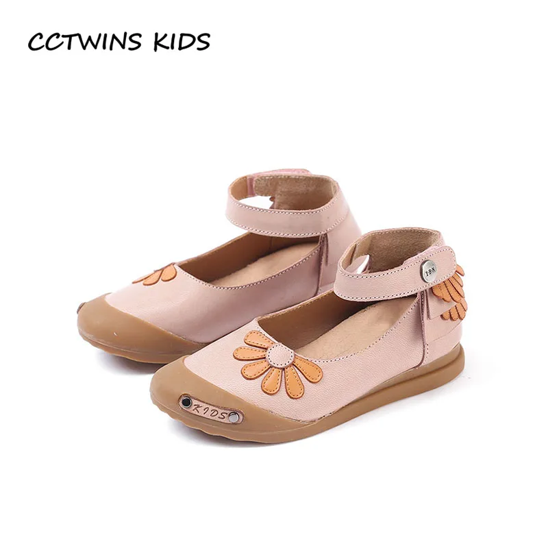 

CCTWINS KIDS 2018 Autumn Baby Girl Fashion Party Princess Shoe Children Black Mary Jane Toddler Pu Leather Flat GM2162