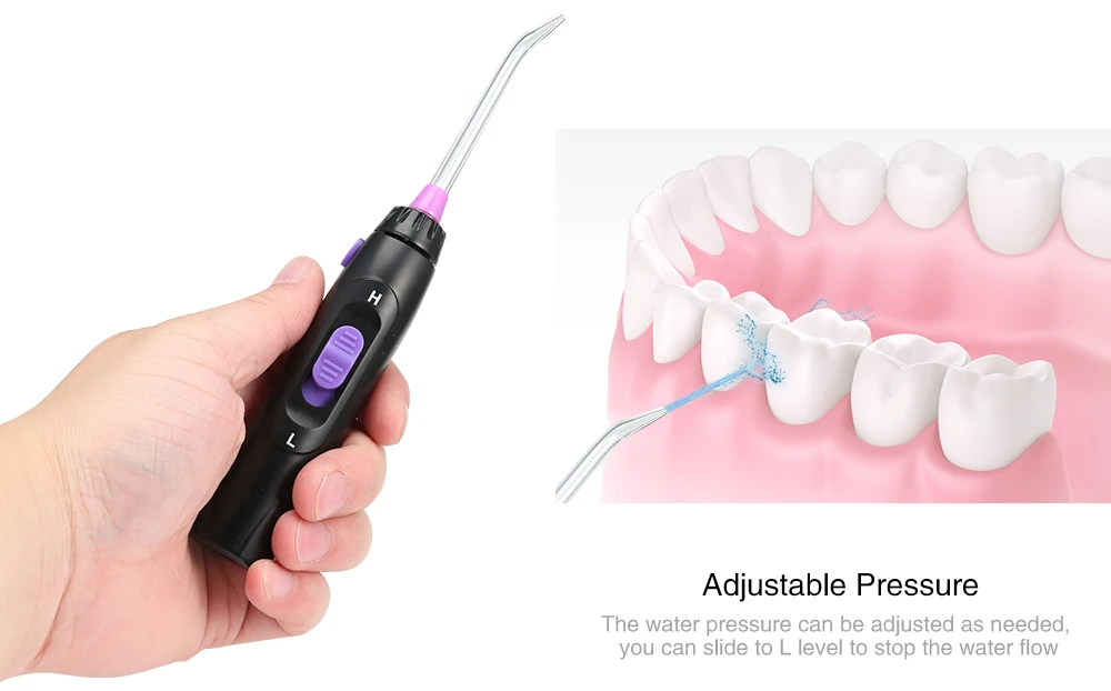 Водный Пульс 1000 мл Электрический ирригатор для полости рта портативный водный Флоссер мощная зубная нить струя воды очиститель зубов орошение полости рта