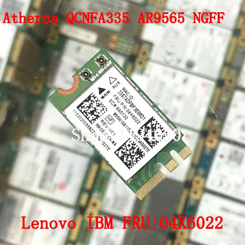 Atheros QCNFA335 WLAN Wi-Fi Bluetooth4.0 NGFF беспроводной карты для Lenovo G40-30 45 70 B50 V1000 FRU: 04X6022 WLAN