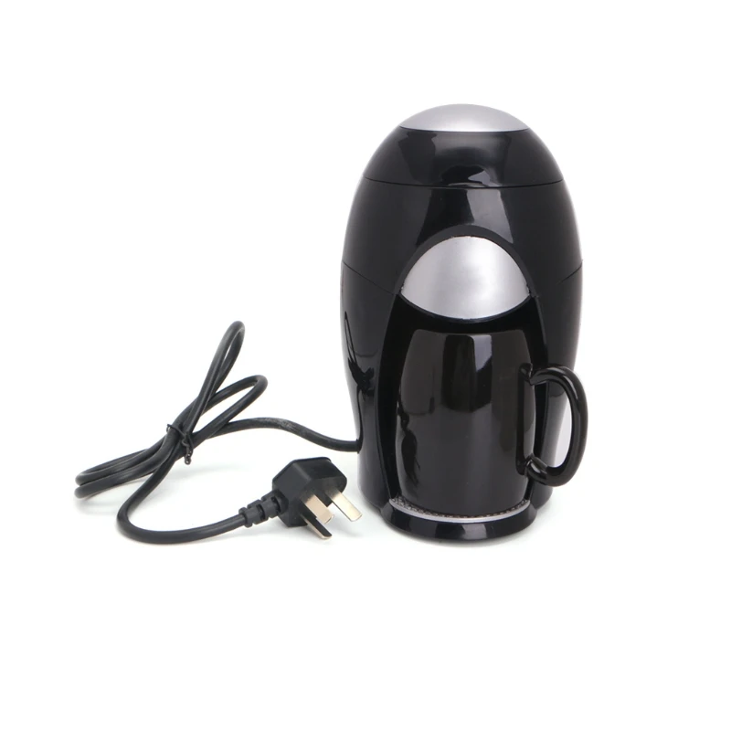 Mini Coffee Maker Machine Household Automatic Drip Type Single Cup Coffee Pot