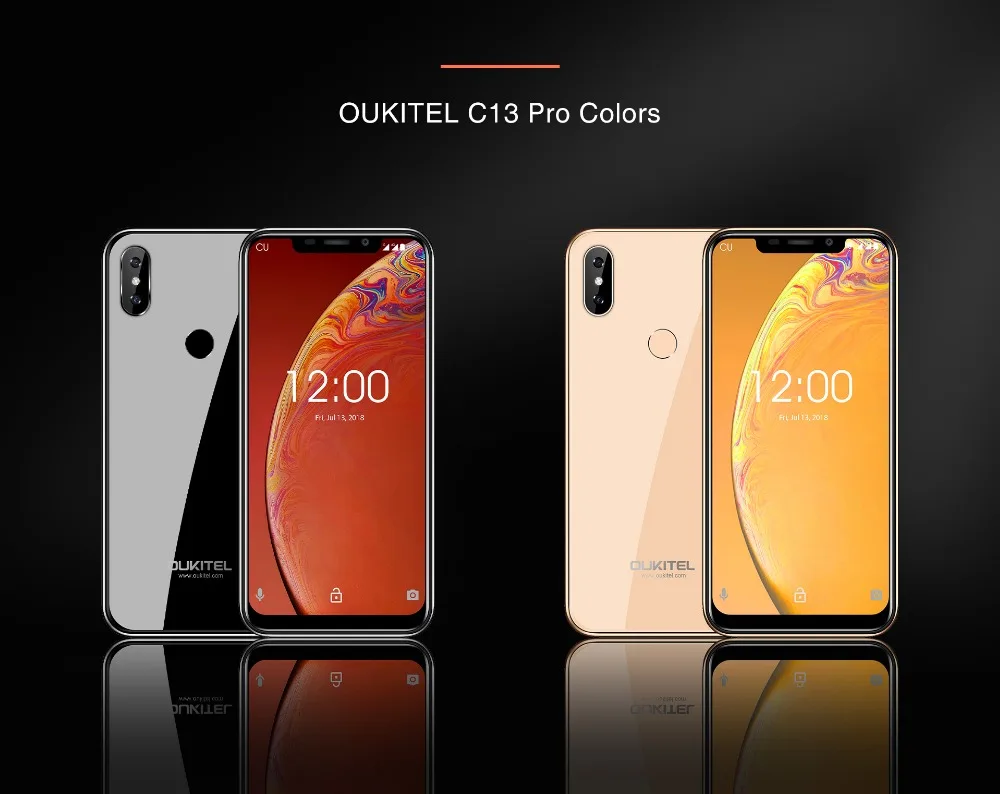 Смартфон Oukitel C13 Pro 5G/2,4G 2 ГБ 16 ГБ Android 9,0 3000 мАч 8MP+ 5MP Face ID MT6739 четырехъядерный отпечаток пальца 4G LTE мобильный телефон