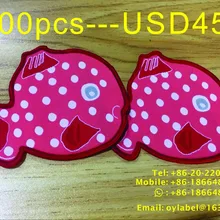 Пользовательские Абсолютно гладить на тканые патч клей тканые этикетки 100 шт./заказ