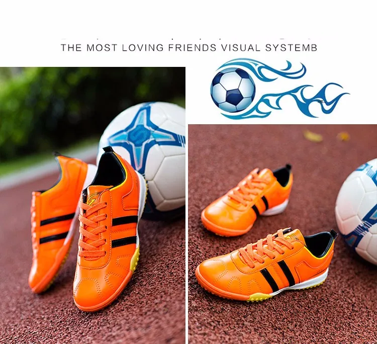 Футбольная обувь Детская футбольная обувь с резиновой подошвой и сломанными ногтями удобные качественные кроссовки футбольные бутсы 31-39 размера