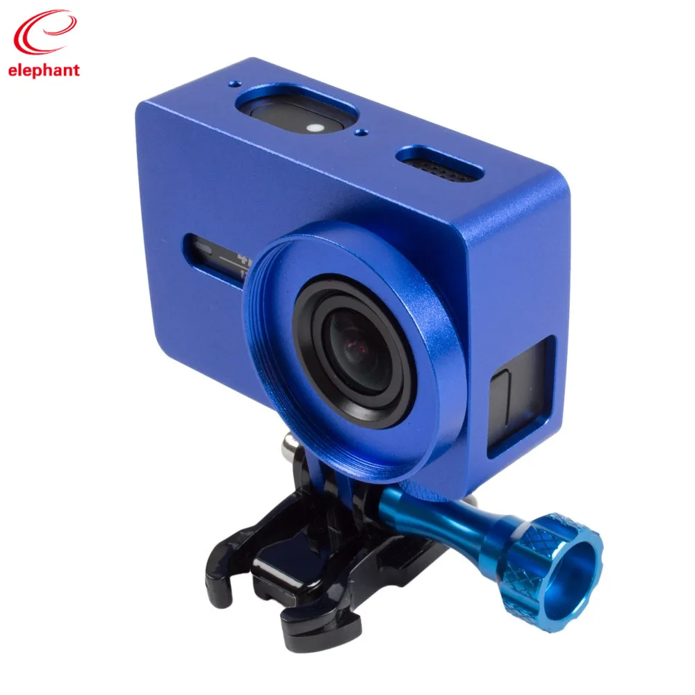 

2017 Newest 4 colors Metal frame for Xiaoyi 4k action Camera CNC aluminum cages suit for 4K Xaiomi yi II Action Sports Camera