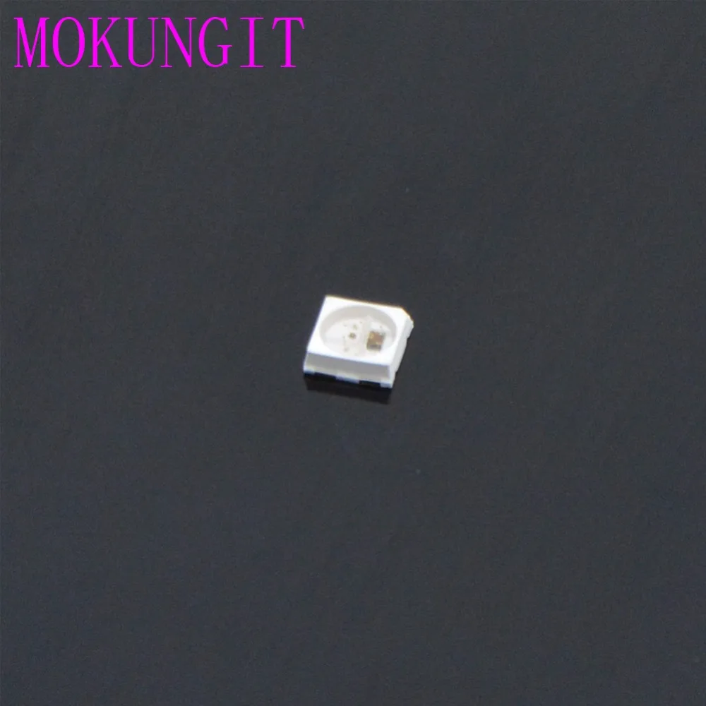 10 1000 шт. SK6812 WS2812B IC Bulit in 5050 3535 RGB SMD адресуемый светодиодный чип Пиксельная