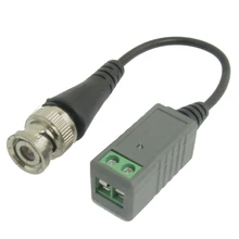 MOOL 2 pieces BNC Connector UTP Video Transmission Balun for CCTV camera