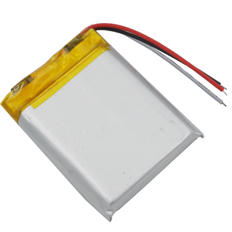 Bateria Li-po 603040 3.7v 800 Mah Fios Polímero Li-po Gps Câmera do Carro Pda Mid Ipod Dispositivo de Bluetooth Diodo Emissor de Luz - Image 2
