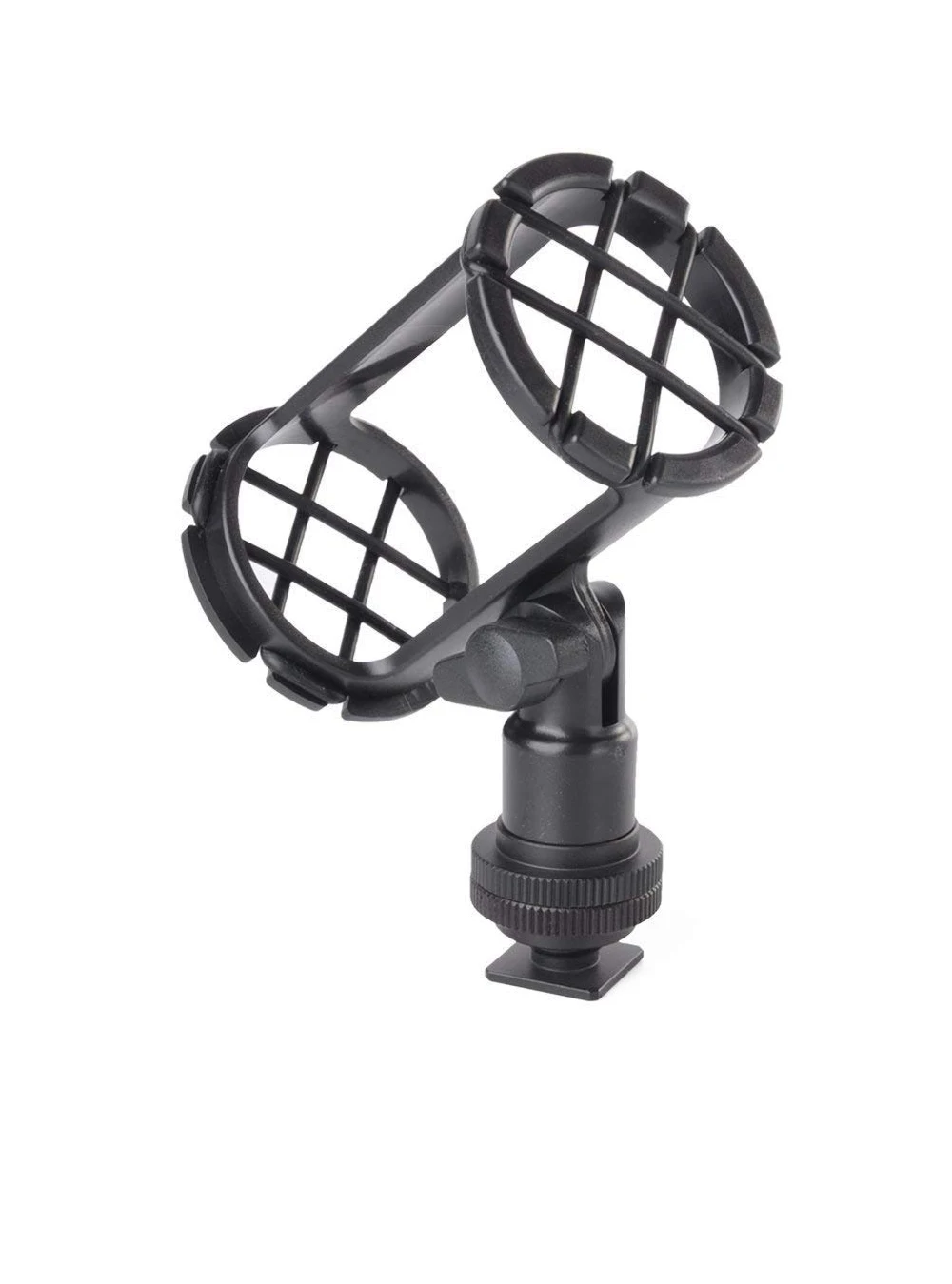 BY-C04 Camera Microphone Shockmount For BY-PVM1000 BY-PVM1000L Rode NTG-1 NTG-2 NTG-3 19mm-22mm Gun Type Mic Shock Mount (6)