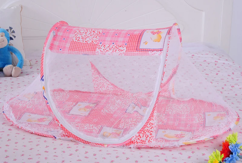 Летняя для младенцев малышей противомоскитная сетка портативная детская кроватка Складная москитная сетка детская подушка матрас