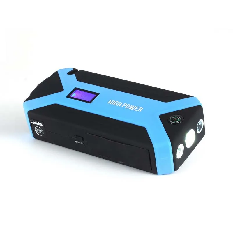 

Multi-Function Starting Device Booster Mini Portable Car Jump Starter Emergency Battery Charger Power Bank 12V LED 2018 Best