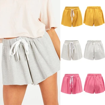 מכנס כותנה קצר נשים גדלים שונים לבחירה