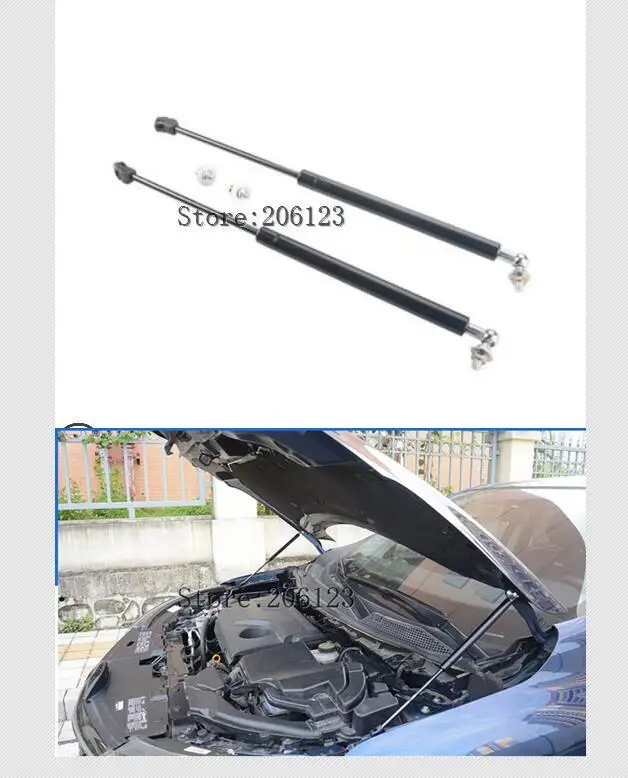 

For Renault Kadjar 2016 2017 2018 ACCESSORIES CAR BONNET HOOD GAS SHOCK STRUT LIFT SUPPORT CAR STYLING