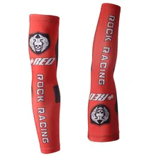 1 пара красный Pro велосипедные гетры для рук Manguitos Ciclismo анти-пот дышащий солнцезащитный крем для велоспорта манжета для велосипедной руки рукав чехол