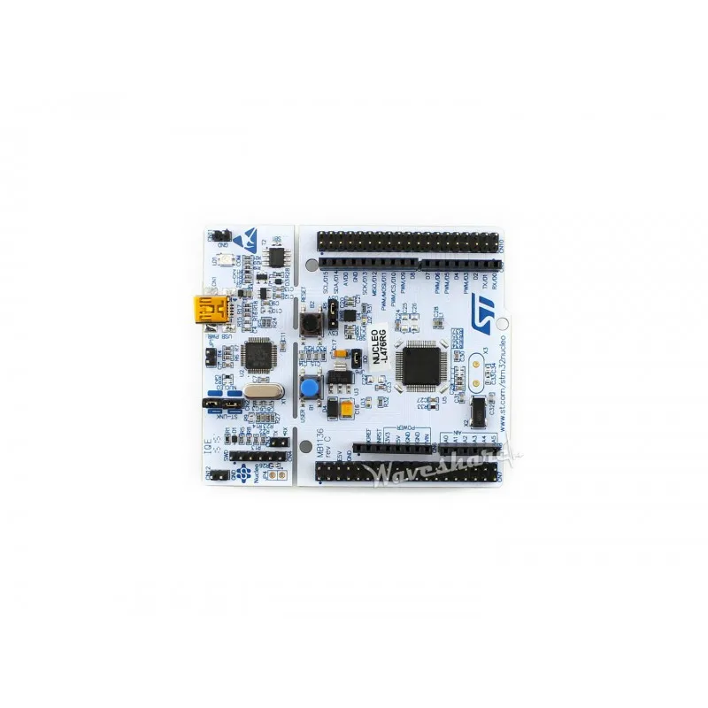 

NUCLEO-L476RG,STM32 Nucleo-64 Development Board With STM32L476RGT6 MCU, Supports Arduino And ST Morpho Connectivity